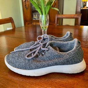 Allbirds Mens Size 9 Wool Runners in Gray